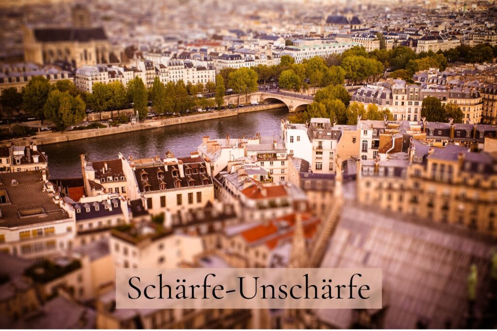 "tilt-shift Paris" von littleny / getty Images via Canva.com